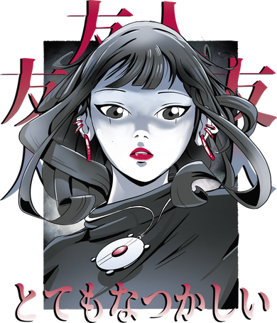 Dramatic Anime Japanese Women's Sweatshirt