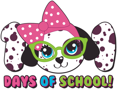 Happy 101 Days Of School Dalmatian Dog Women's Long Sleeve Shirt
