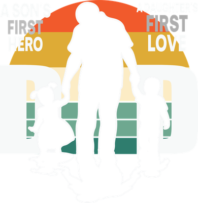 Dad A Sons First Hero A Daughters First Love Father's Day Apron