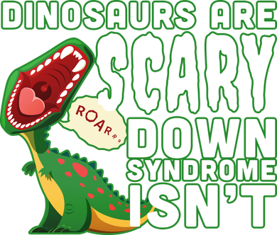 Funny Down Syndrome Awareness Dinosaurs Backpack