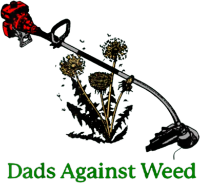 Dads Against Weed Funny Gardening Lawn Mowing Fathers Tote Bag