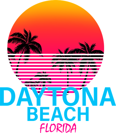 Daytona Beach Florida Toddler Hoodie