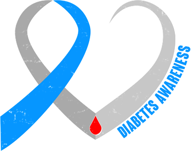 Diabetes Awareness Heart Bucket Hat