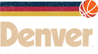 Denver Basketball BBall City Colorado Retro Denver Kids T-Shirt