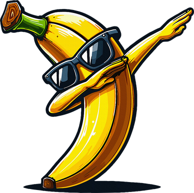 Dabbing Banana Boy Banana Doddie Hoodie