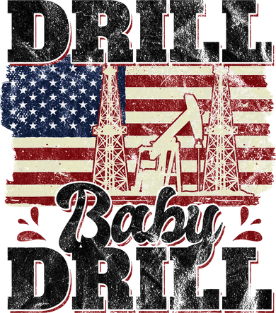 Drill Baby Drill Oilrig Oilfield Trash Transport Backpack