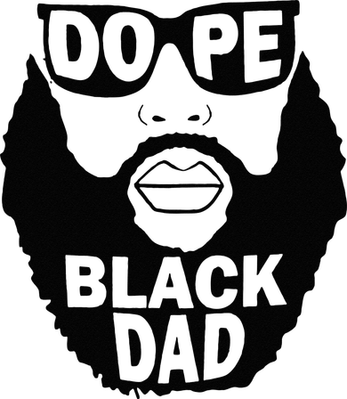 Dope Black Dad Gift Fathers Day Transport Backpack