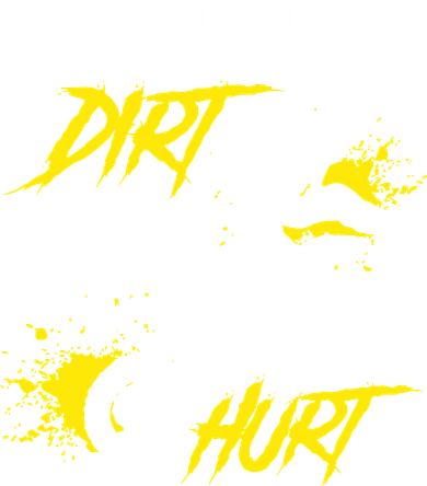 Dirt Bike Dirt Never Hurt Motocross Toddler T-Shirt