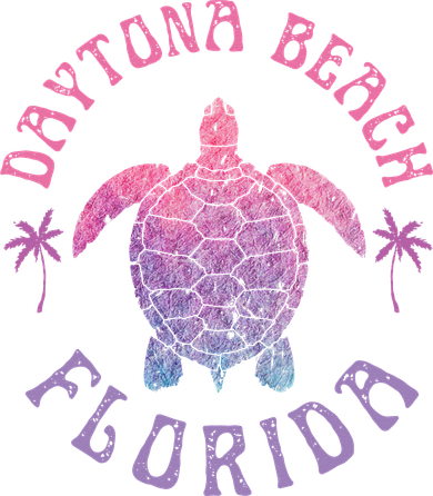 Daytona Beach Florida Sea Turtle Summer Vacation Apron