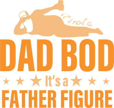 Dad Bod It's A Father Figure Funny  Tote Bag