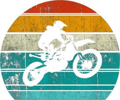 Dirt Bikes Vintage Gift Motocross Motorcycle Retro Apron