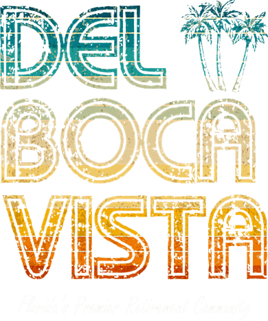 Del Boca Vista Retirement Community Funny Women's Long Sleeve Shirt
