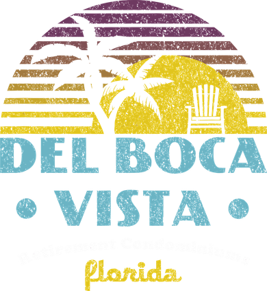 Del Boca Vista Retirement Community Funny Novelty Design Women's Long Sleeve Shirt