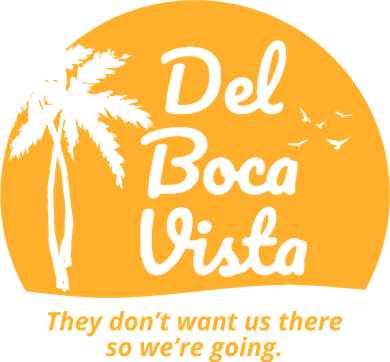 Del Boca Vista Retirement Community Funny Women's Long Sleeve Shirt