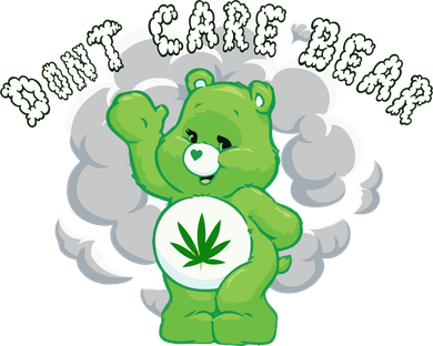 Don't Care Smoking Bear Tank Top