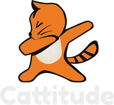 Dabbing Cat Cattitude Funny Attitude Dance Kids Long Sleeve Shirt