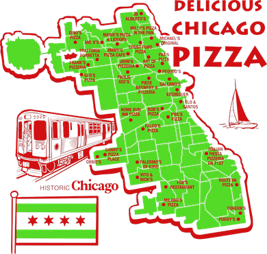 Delicious Chicago Pizza Mousepad