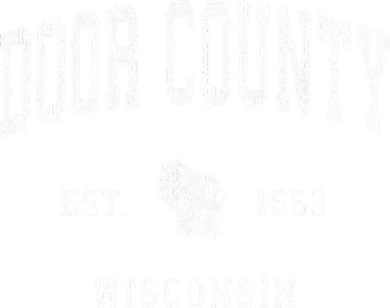 Door County Wisconsin Wi Vintage Athletic Sports Design Kids Sweatshirt