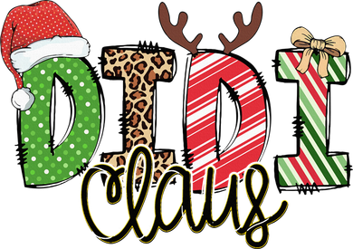 Didi Claus Xmas Happy Family New Santa Claus Christmas  Kids Sweatshirt