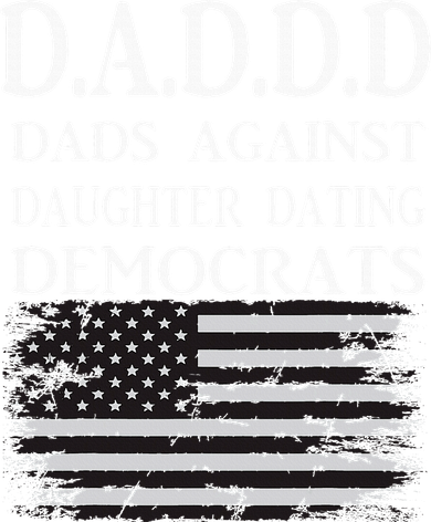 Daddd Dads Against Daughter Dating Democrats Women's Long Sleeve Shirt