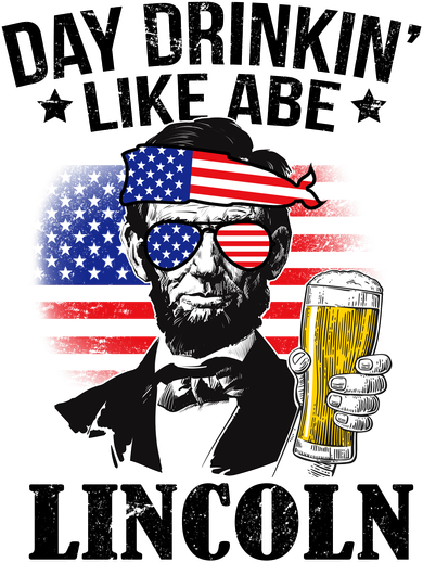 Day Drinkin' Like Abe Lincoln Women's T-Shirt