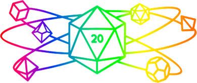 DnD D20 Atom Rainbow Gamer Toddler Hoodie