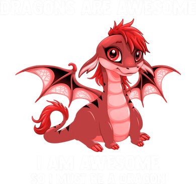 Dragons Dragons Are Awesome I'm A Dragon Girls Women's Long Sleeve Shirt