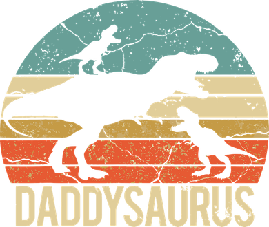 Daddy Dinosaur Daddysaurus 2 Two Christmas For Dad Doggie Tank