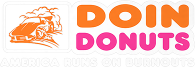 Doin Donuts Funny Burnout Racing Car Enthusiast Kids Sweatshirt