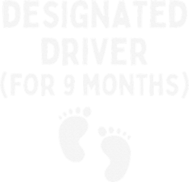 Designated Driver for 9 Months Funny Maternity Pregnancy Pajama Set