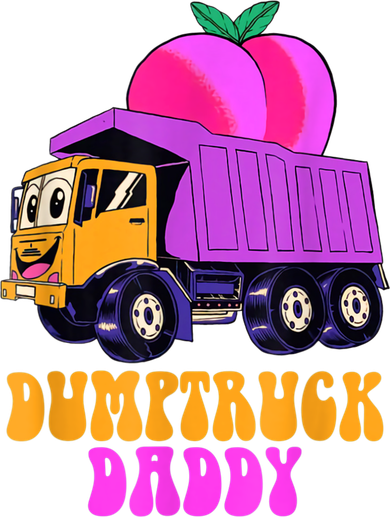 Dumptruck Daddy Funny Toddler Hoodie
