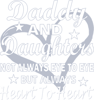 Daddy And Daughters Always Heart To Heart Women's Sweatshirt