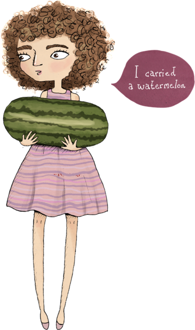 Dirty Dancing I Carried A Watermelon Button