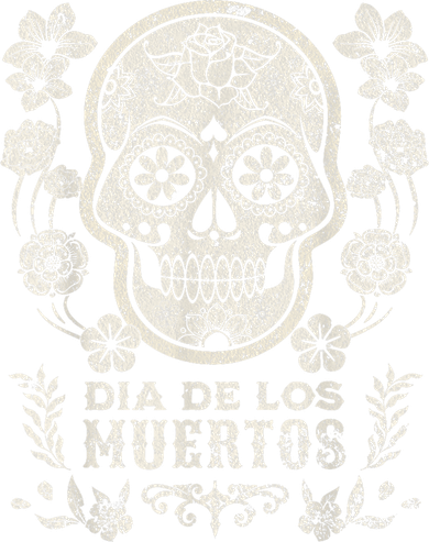 Dia De Los Muertos Mexico Sugar Skull Magnet