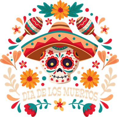 Dia De Los Muertos Day Of Dead Mexican Kids Sweatshirt