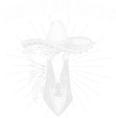 Derby De Mayo Horse  Button