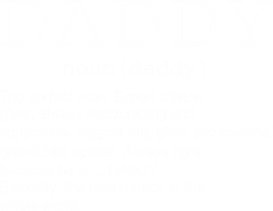 Daddy Definition Noun Grandpa Grandparents Day Funny Gift Kids Long Sleeve Shirt
