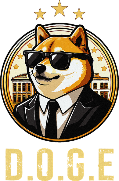 D.O.G.E Department Of Government Efficiency Doge Trump T-Shirt