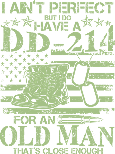 I Ain't Perfect  But I Do Have A DD-214 Kids T-Shirt