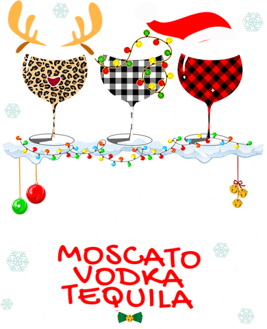 Dasher Dancer Prancer Vixen Moscato Vodka Tequila Blitzen Cool Gift Kids Long Sleeve Shirt