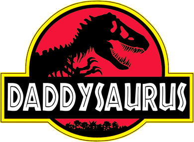Daddysaurus Funny Daddy Dinosaur Doggie Tank