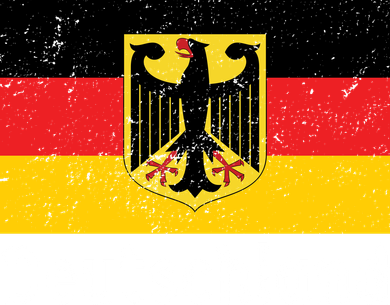 Distress German Deutschland Flag  Kids T-Shirt