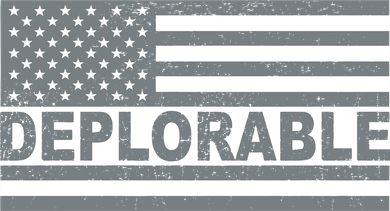 Deplorable American USA Flag Coaster