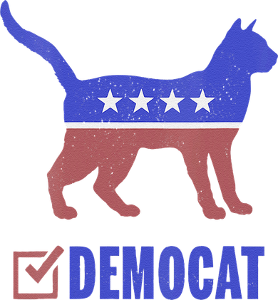 Democat Funny Cat Ladies For Kamala Yes We Kam Tumbler