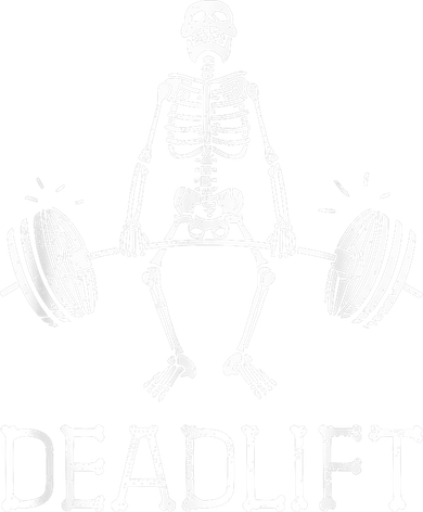 DEADLIFT Funny Halloween Skeleton Weight Lifting Workout Toddler T-Shirt