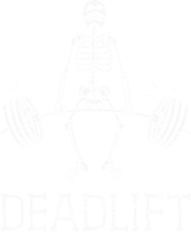 DEADLIFT Funny Halloween Skeleton Weight Lifting Workout Toddler T-Shirt
