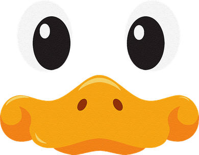 Duck Face Halloween Costume Birthday Idea Cute Funny Kids T-Shirt