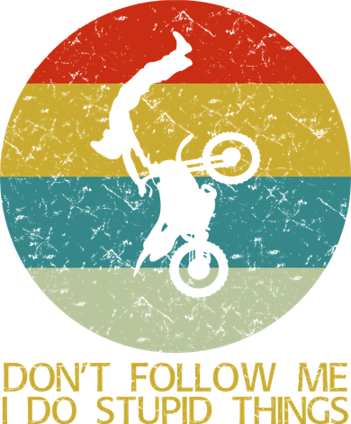 Dont Follow Me I Do Stupid Things Kids Hoodie