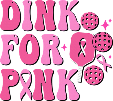 Dink For P.I.N.K. Breast Cancer Awareness Pickleball Tumbler