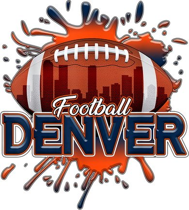 Denver Football Shirt Retro Vintage Colorado Bronco Kids T-Shirt